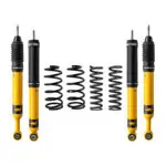 OME-ARB Nitro Plus 2 Front Lift Shocks-0-330 lb and 2 Rear Lift-0 lb for 2007-2014 Toyota FJ Cruiser-4002K