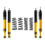 OME-ARB Nitro Plus 2 Front Lift Shocks-0-330 lb and 2 Rear Lift-440 lb for 2007-2014 Toyota FJ Cruiser-4003K