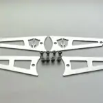 McGaughy's Replacement Stainless Steel Badges for Upper Control Arms, 2011-2019 Chevrolet Silverado 2500